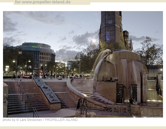 My Berlin Photos Berlin STANDARDs fountain at kudamm